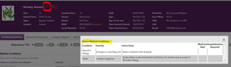 Ambulance Medical Condition