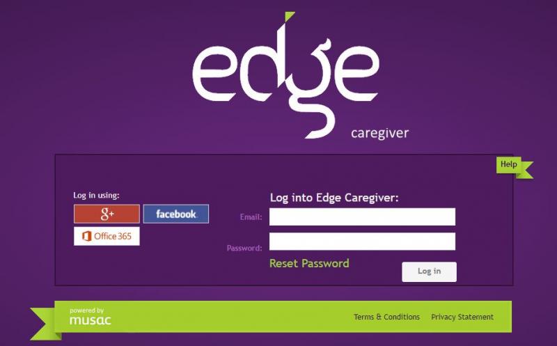 Caregiver login