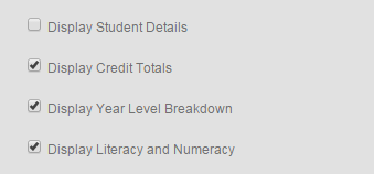 we wanted to show you updated display default checkboxes for Progress Table