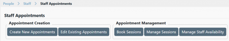 Staff Appointments
